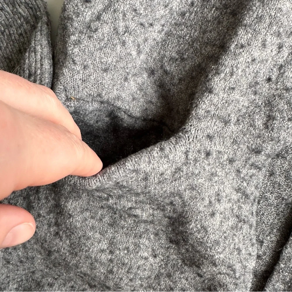 Gap Open Front Hood Wool Cardigan Sweater